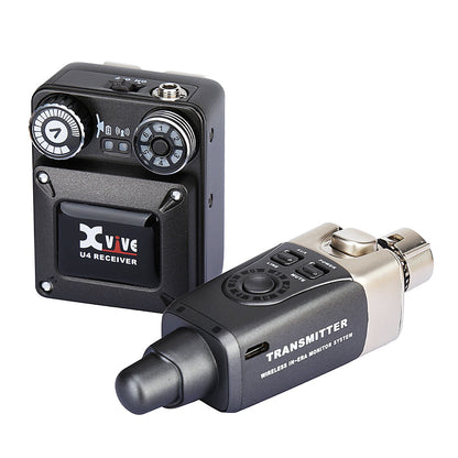 Xvive XU4T9 In-Ear Monitor Wireless System with T9 In-Ear Monitors & Travel Case