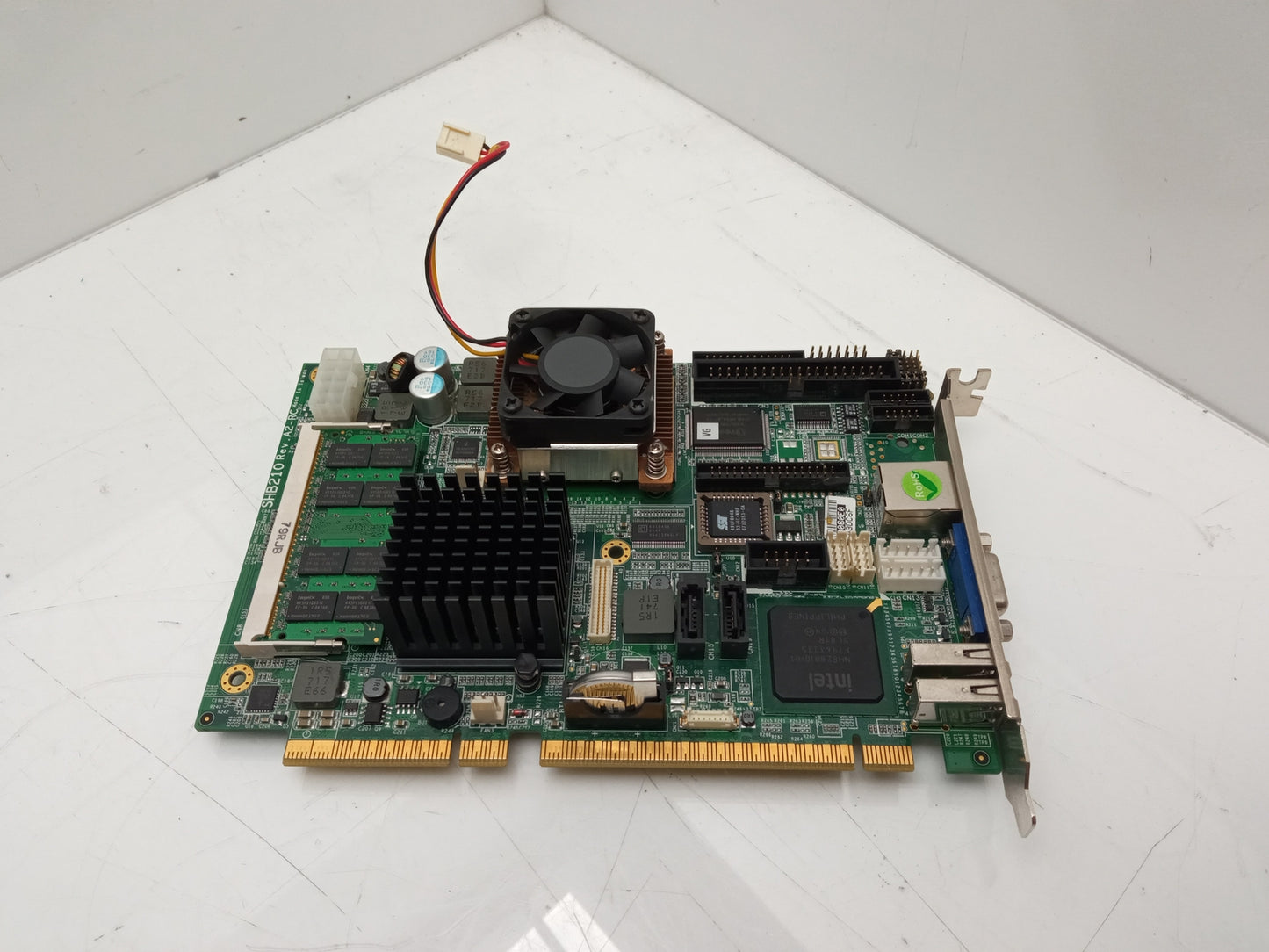 Axiomtek SHB210 Rev A2-RC Single Board Computer 4GB RAM T7200 2.0Ghz CPU