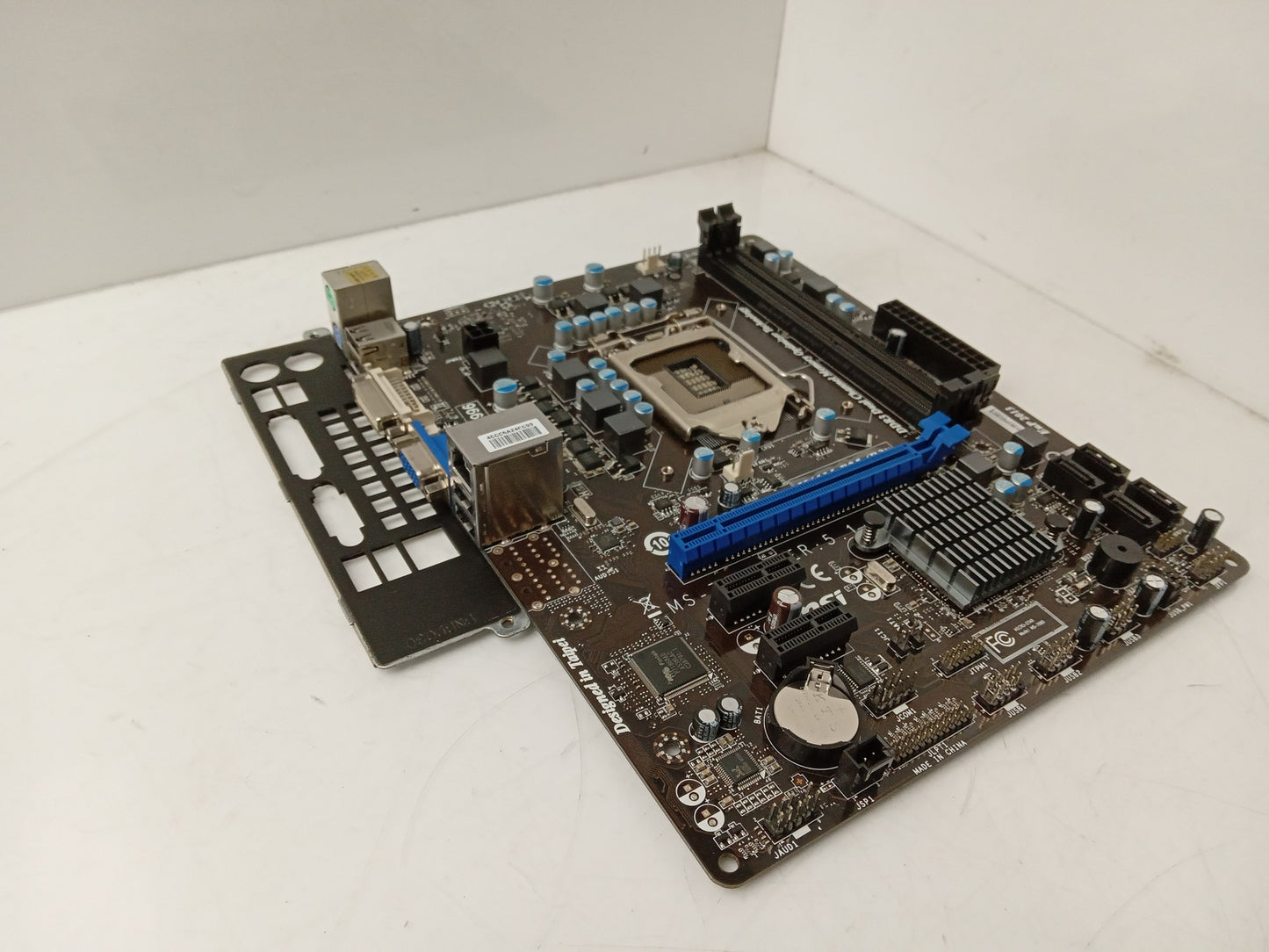 MSI H61M-P25 (B3) Socket LGA 1155 DDR3 Motherboard With I/O Shield