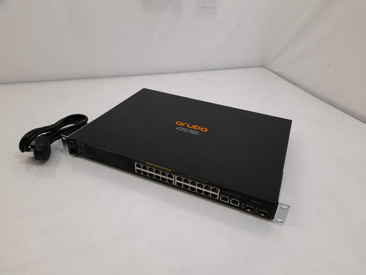 Aruba 2530-24 PoE+ Switch J9779A Network Switch - With rack mounts