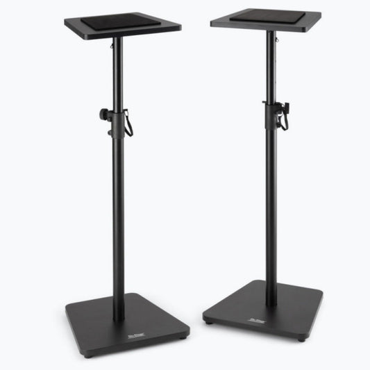 On-Stage SMS7500B Wood Monitor Stands Pair ~ Black