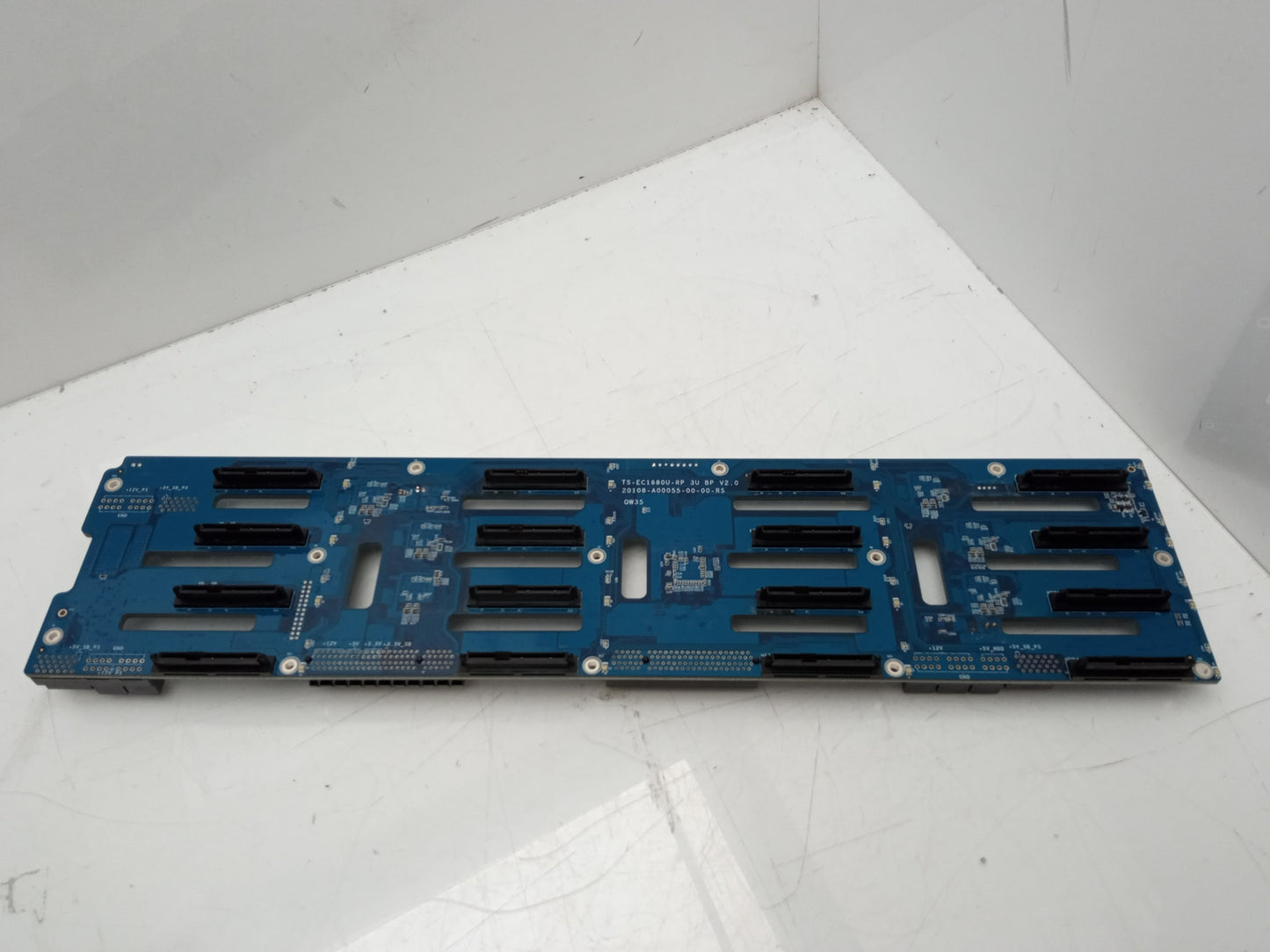 QNAP TS-E1680U-RP 3U BP V2.0 16 Bay HDD SAS SATA Backplane Assembly