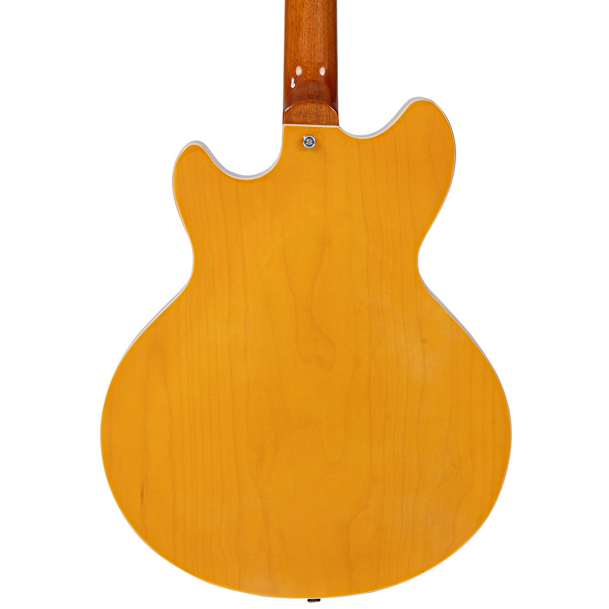 Vintage REVO Series 'Supreme' Semi Acoustic Bass ~ Natural