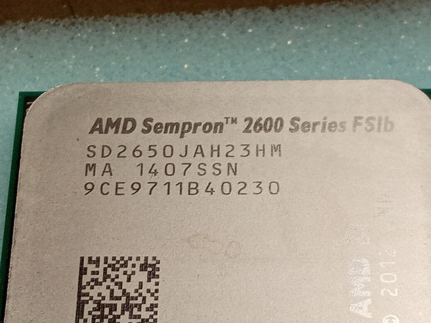 AMD Sempron 2650 1.45 GHz Socket AM1 Processor CPU (SD2650JAH23HM)