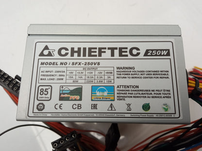 ChiefTec SFX-250VS 250W SFF Desktop PC Computer Power Supply Unit