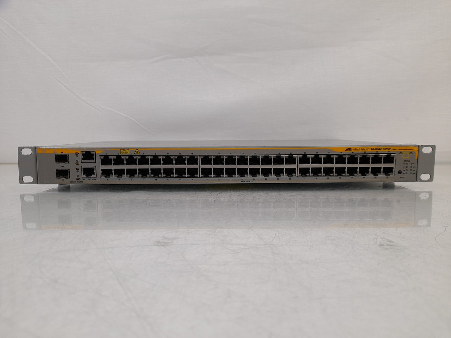 Allied Telesis AT-8648T/2SP 48 Port 10/100 Ethernet Network Switch w/ Rackmounts