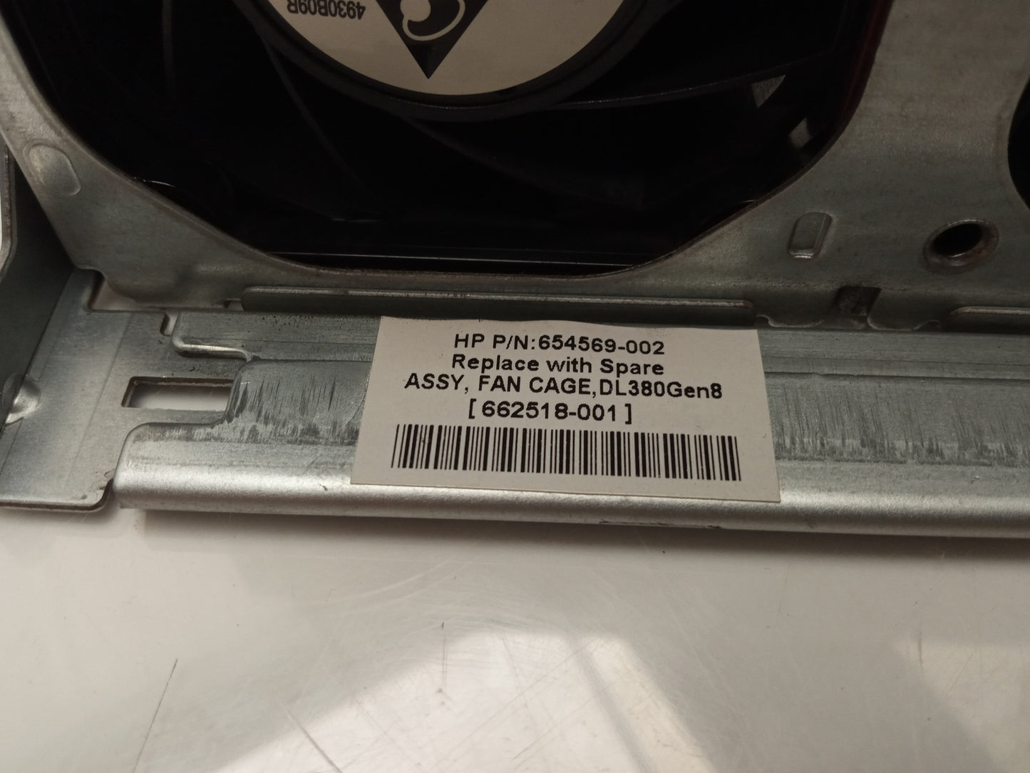 HP DL380 G8 Server Chassis Cooling Fans and Enclosure 654569-002 654577-003