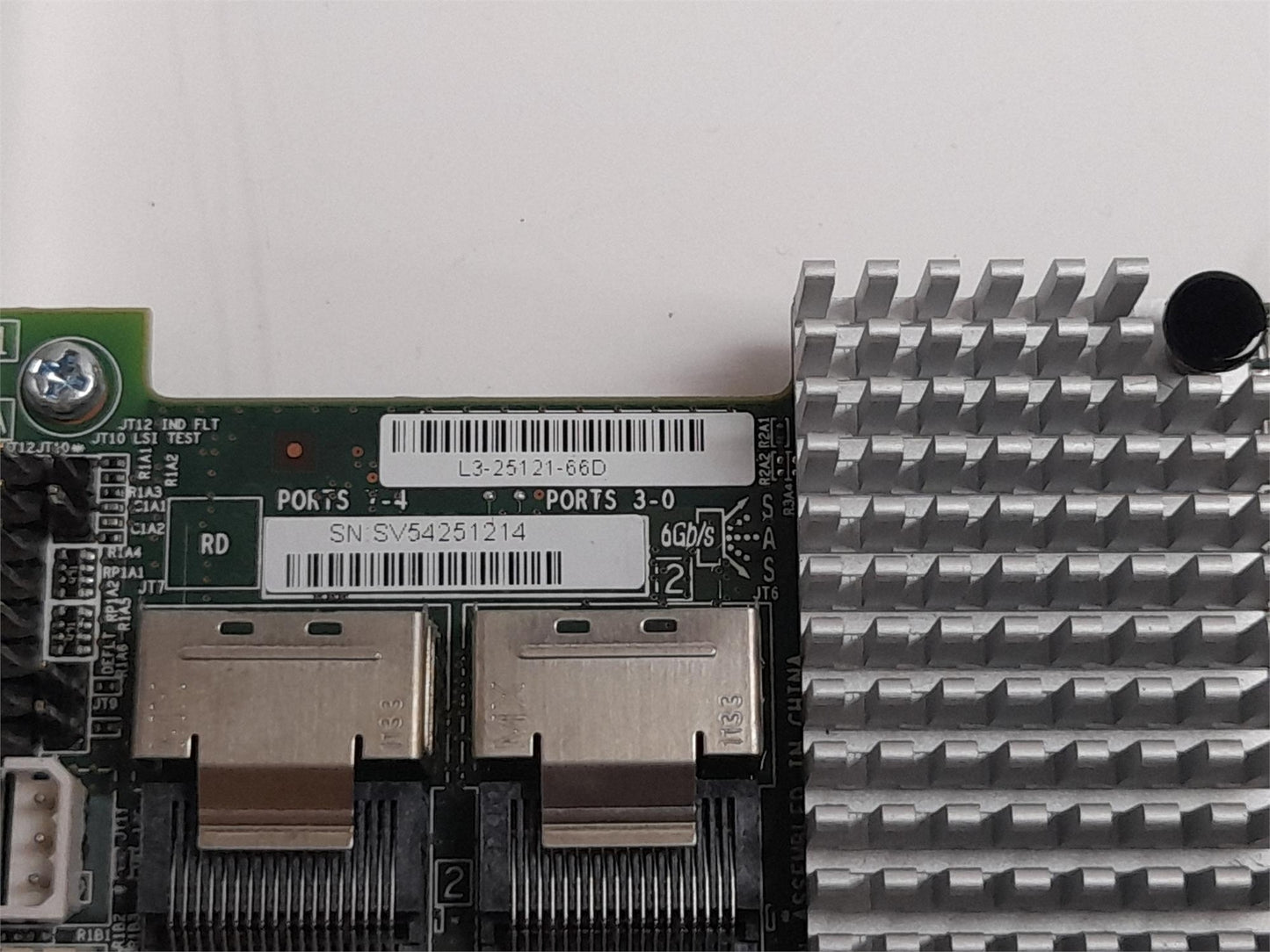 Intel Raid RS2BL080 PCIe 512mb 8-Port SAS/SATA Raid Controller Card L3-25121-66D