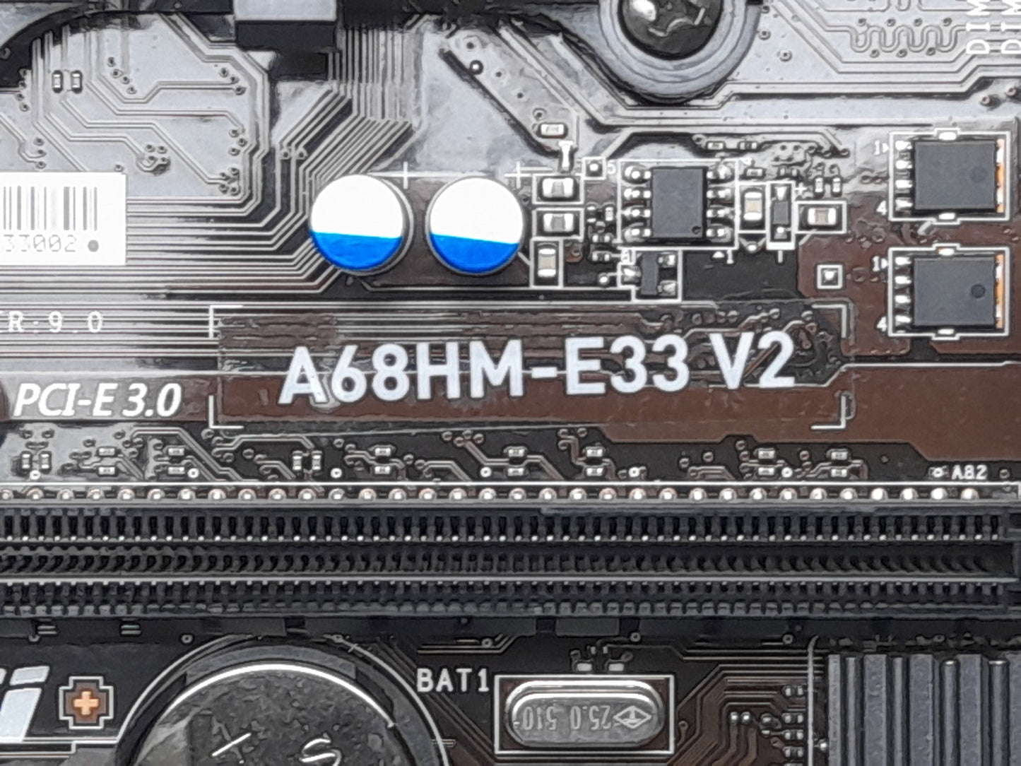 MSI A68HM-E33 V2 Socket FM2b DDR3 Motherboard With I/O Shield