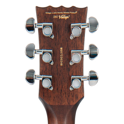 Vintage Stage Series 'Folk' Cutaway Electro-Acoustic Guitar ~ Sunburst