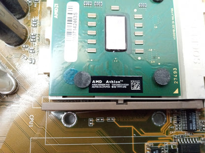 ASUS A7N8X Socket 462 DDR ATX Motherboard With I/O Shield & AMD Athlon XP 3 GHz