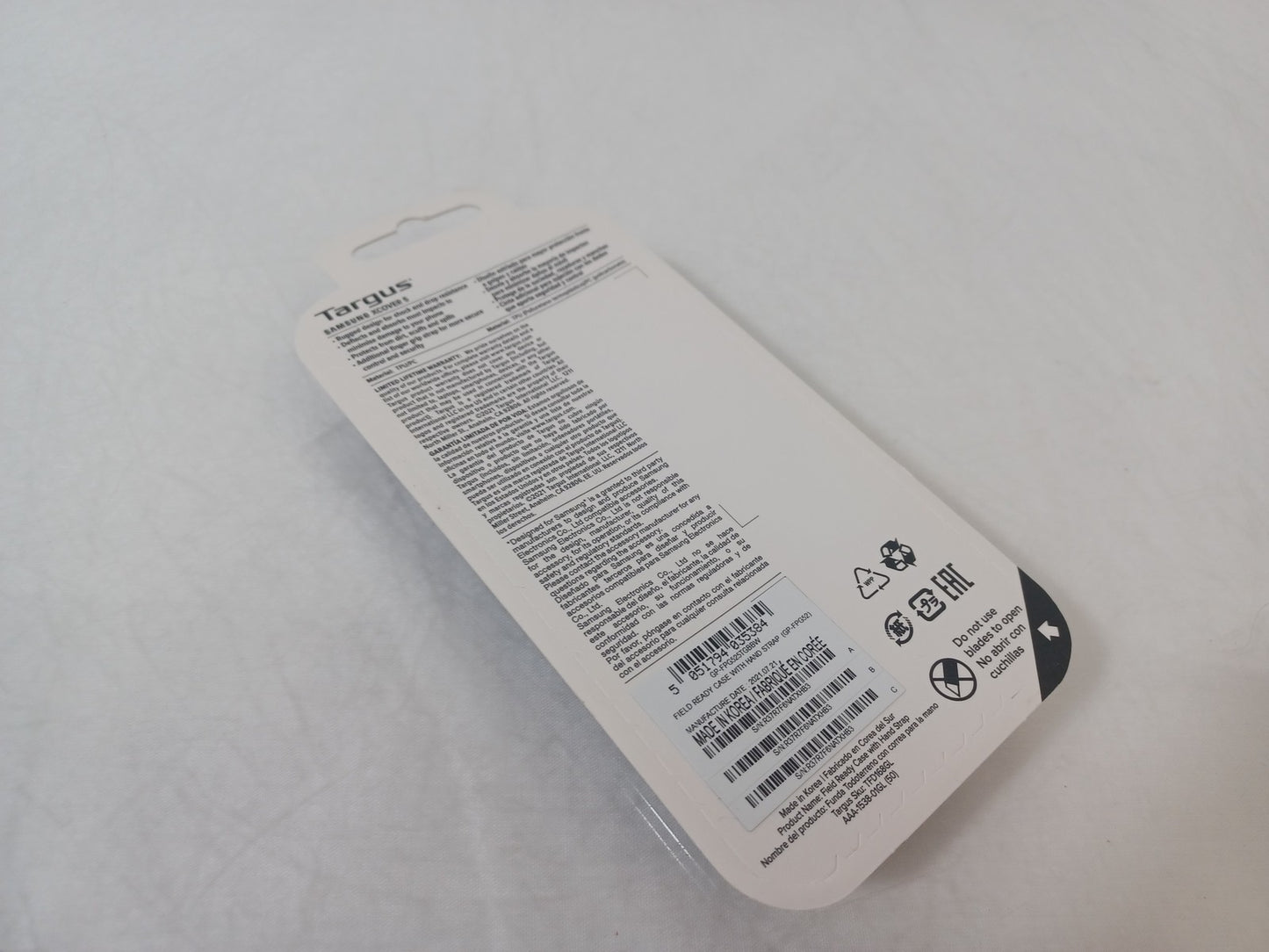 Targus GP-FPG52 Samsung Xcover 5 Field Ready Case With Hand Strap - Pack Of 10