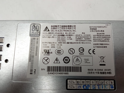 Delta Electronics DPS-800RB B 800W Platinum 1U Server Power Supply Unit