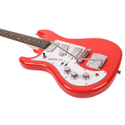 Rapier 33 Left Hand Electric Guitar ~ Fiesta Red