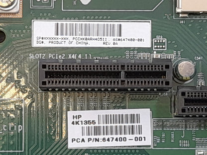 HP DL360e G8 Socket LGA 1356 Server System Motherboard With Tray 647400-001