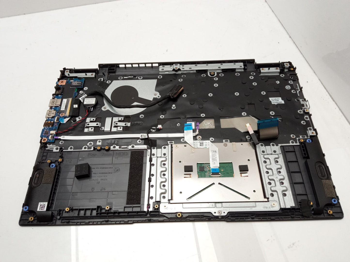 Dell Latitude 3510 Laptop UK Keyboard Touchpad Palmrest Assembly 0JYG4Y JYG4Y