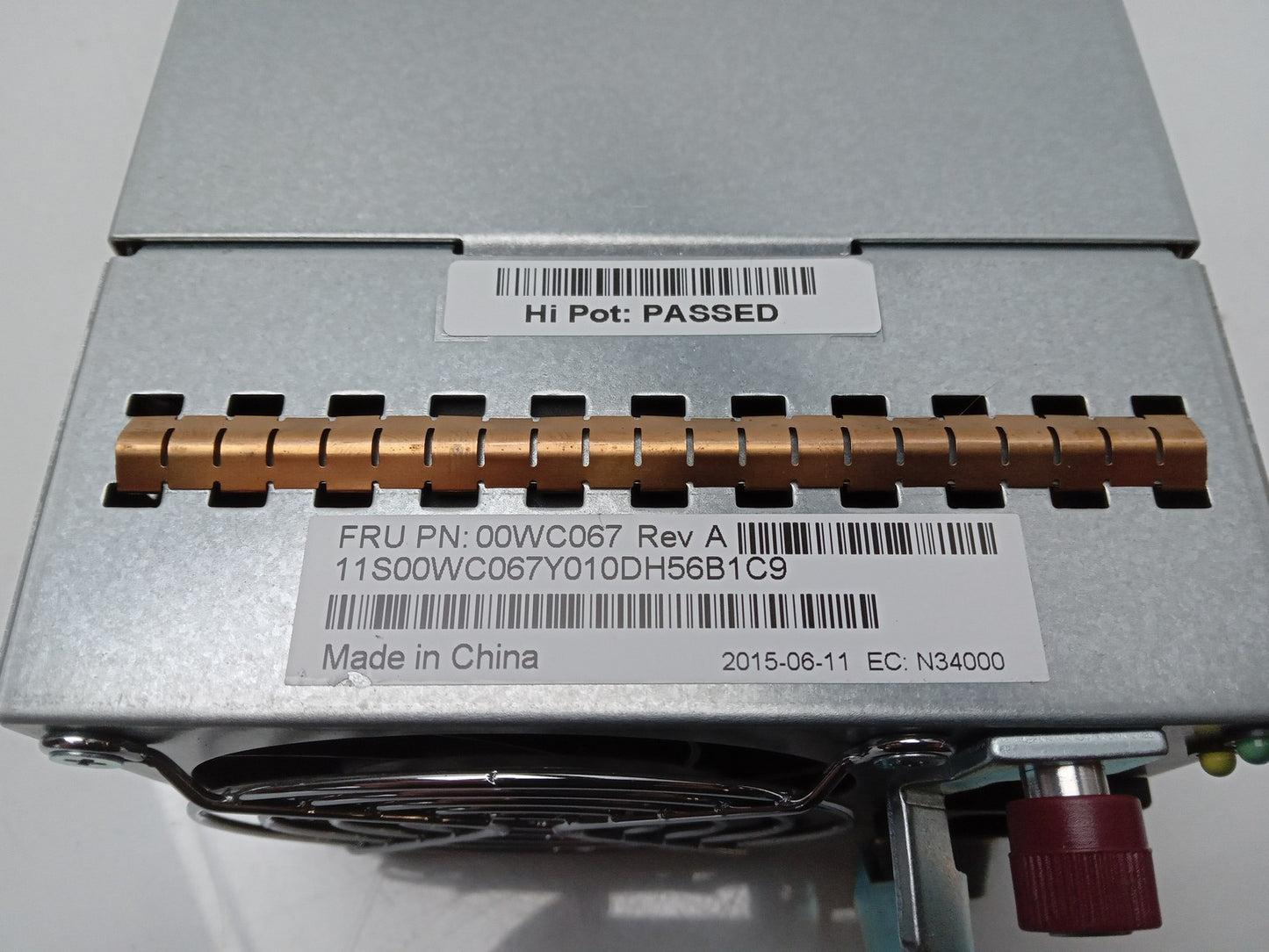 IBM Lenovo 573W Power Supply Unit 00WC067 7001540-J000