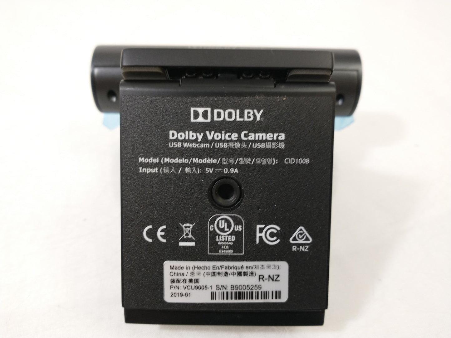 Dolby CID1008 4K USB Voice Camera Webcam