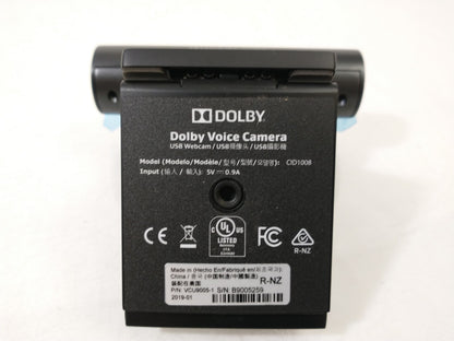 Dolby CID1008 4K USB Voice Camera Webcam