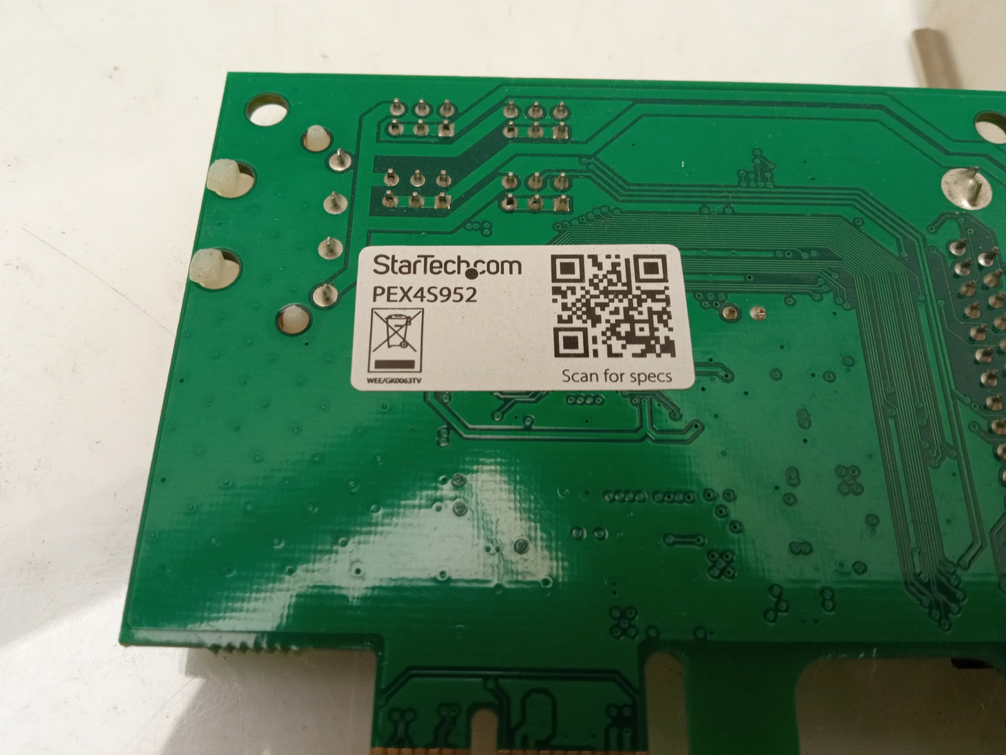 Startech.com PEX4S952 4 Port PCIe RS232 Serial Card