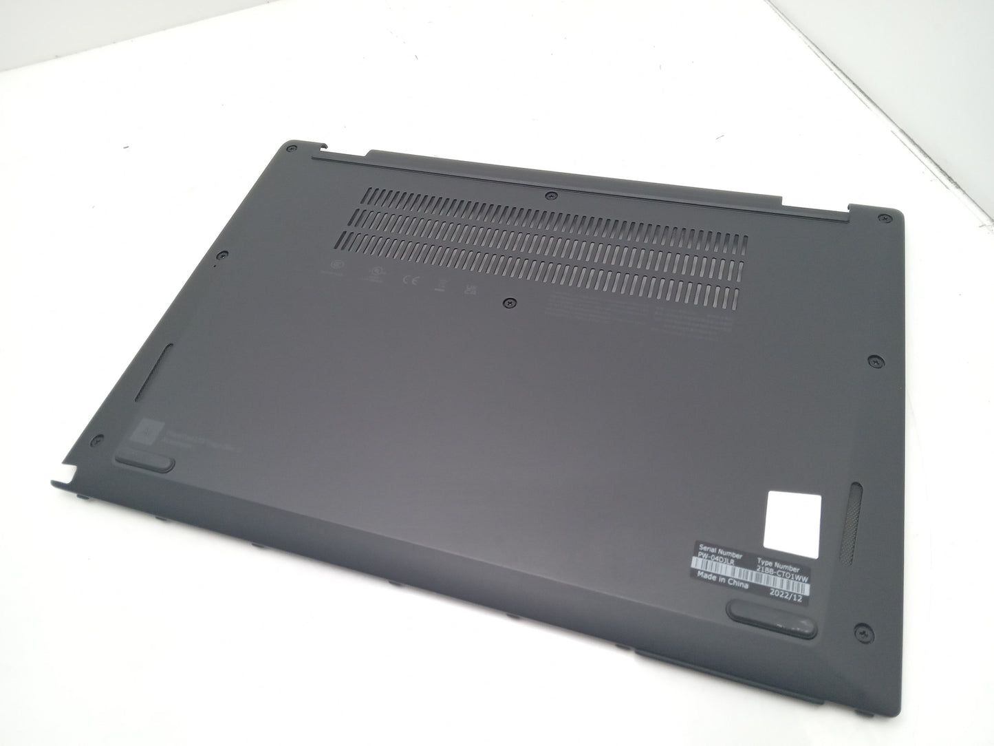 Lenovo L13 Yoga G3 Laptop Bottom Chassis Back Panel 5M11K83370 460.0PM1N.0001