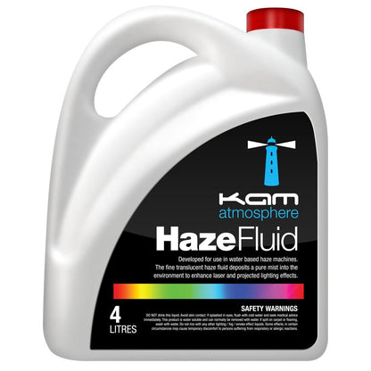 KAM KHM600 Party Haze Machine - With 4ltr Haze Fluid & Remote