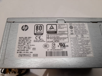 HP ProDesk 800 600 G3 180W Power Supply Unit 901771-003 DPS-180AB-25