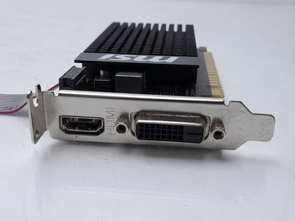 MSI NVIDIA GeForce GT 710 1GB Video Graphics Card GT 710 1GD3H LP