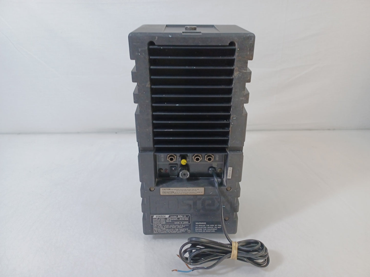 Fostex Spa 11 Amplified Speaker System Built-In 100 Watt RMS Amplifier - No Plug