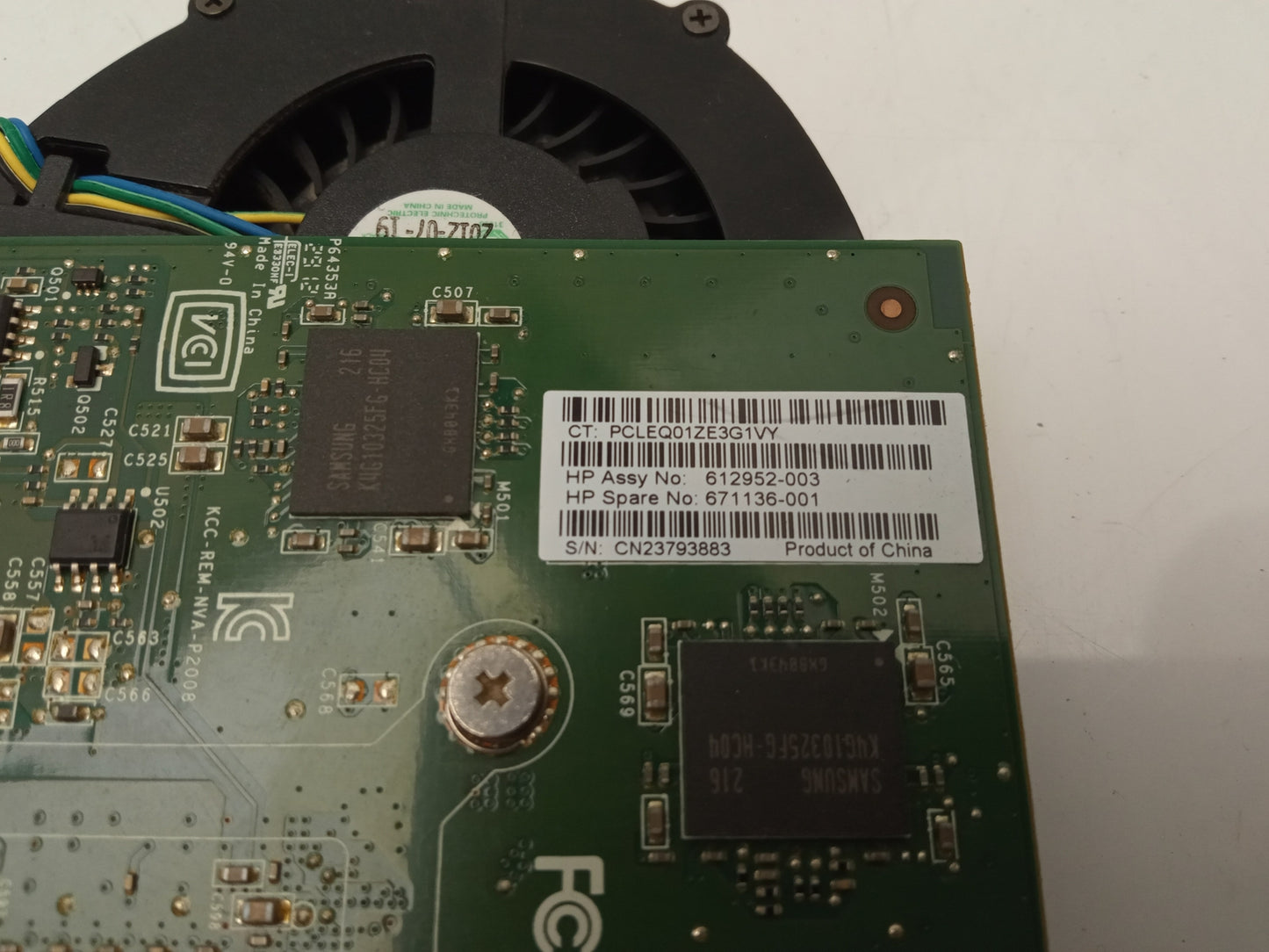 Job Lot 3x HP NVIDIA Quadro 2000 1GB Video Graphics Card 612952-003 671136-001