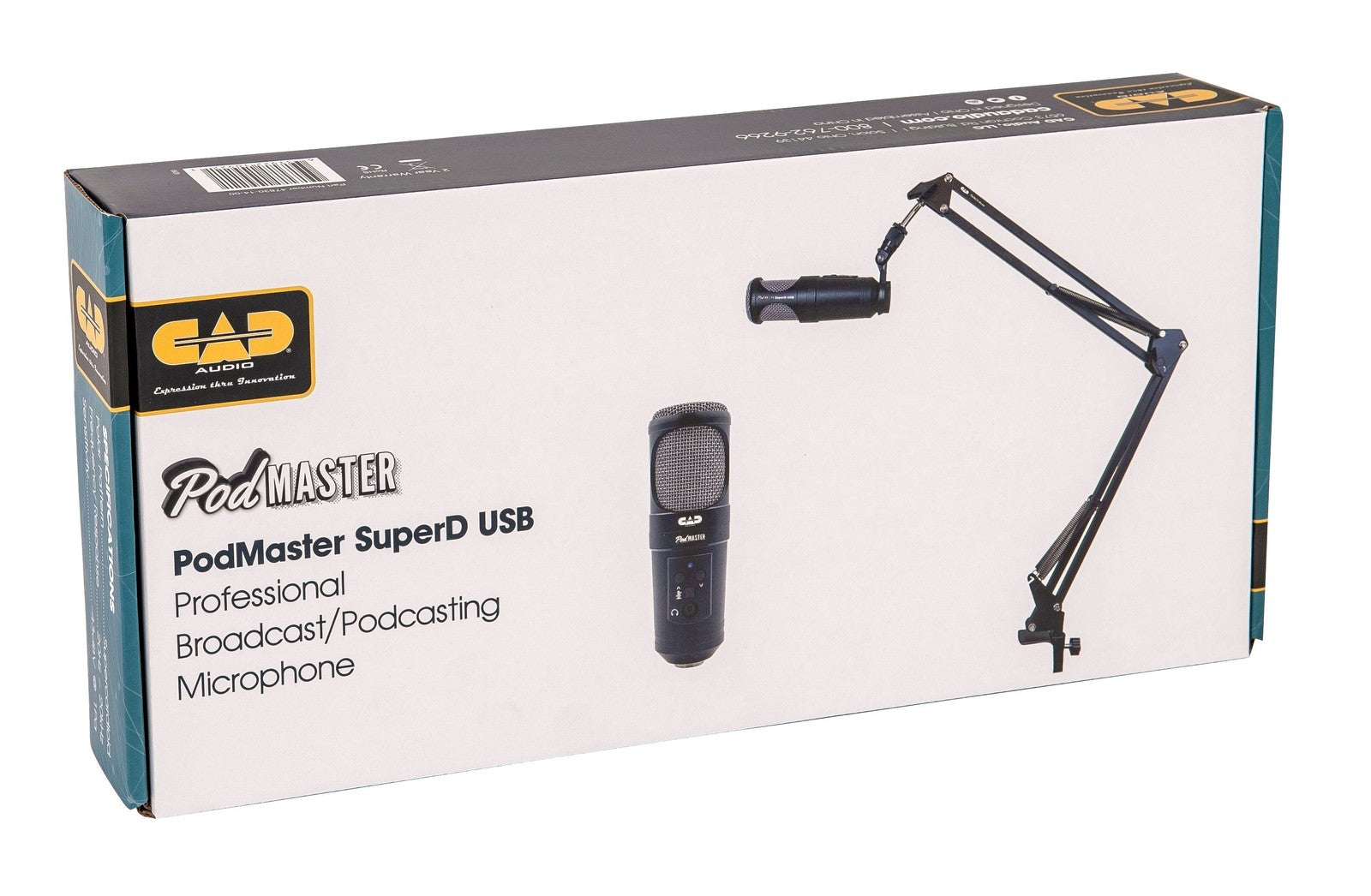 CAD PMSDU Podmaster Super D USB Microphone Kit