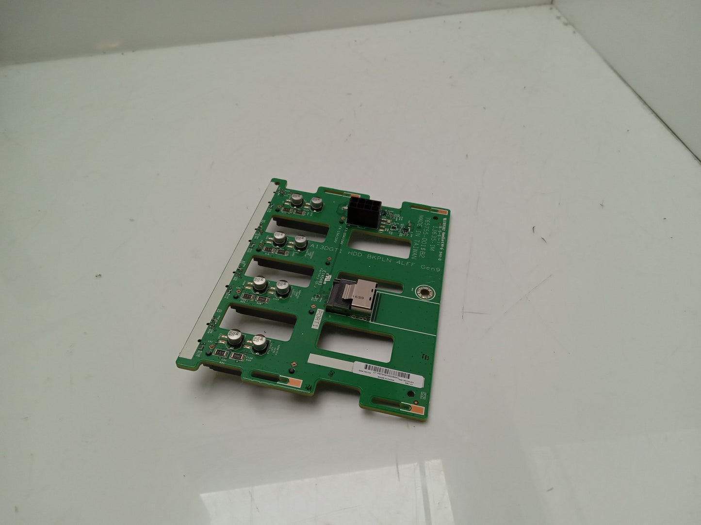 HP Proliant ML30 ML10 ML150 G9 4 Bay 3.5" HDD Backplane 765754-001