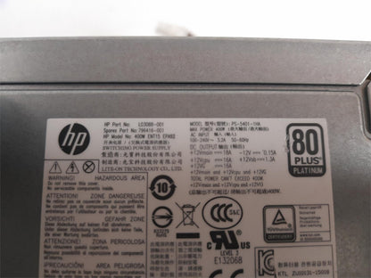HP Z240 400W Power Supply Unit L03088-001