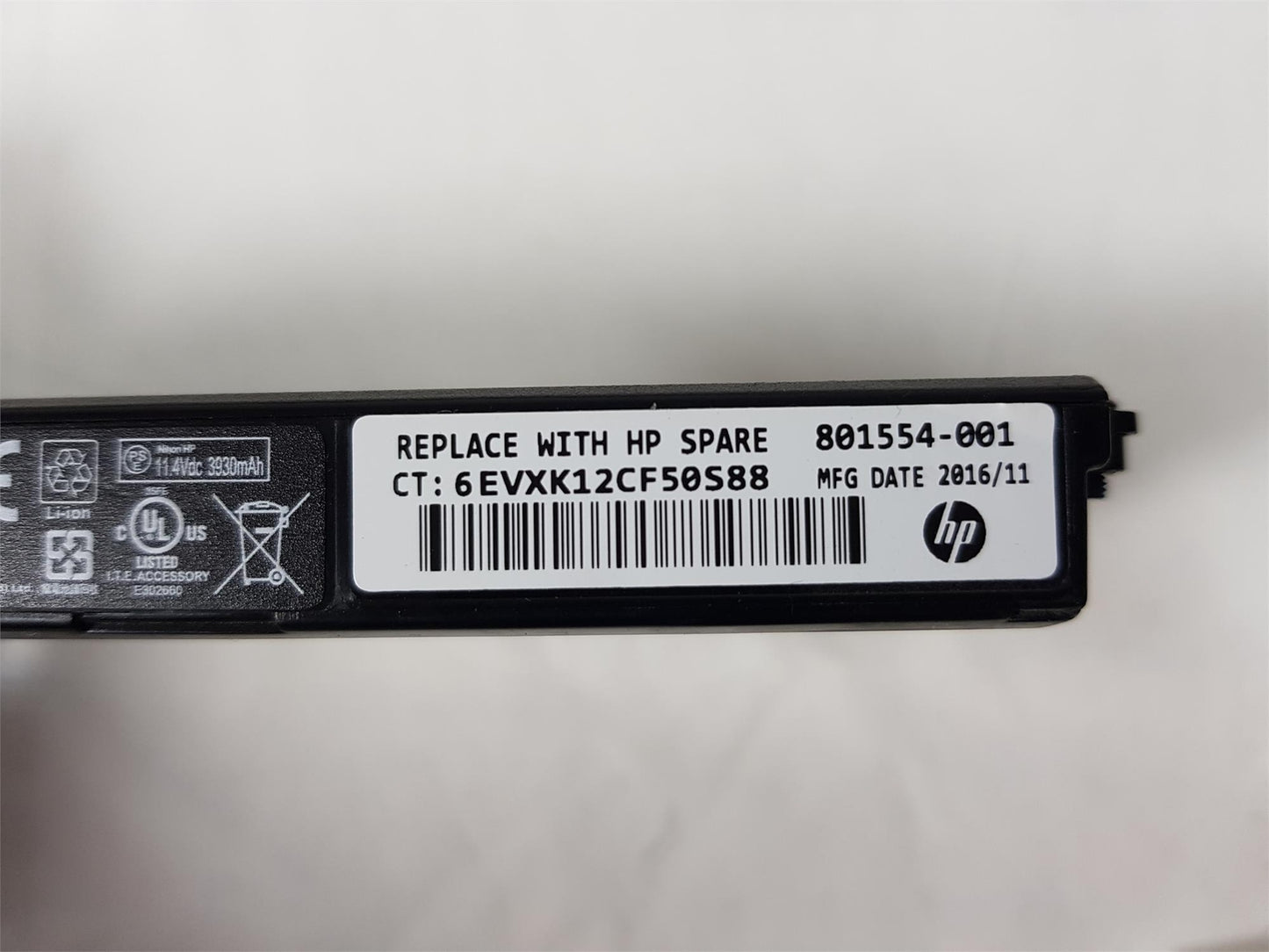 HP 48Wh 11.4V Laptop Battery ProBook 640 645 650 G2 CI03XL 801554-001