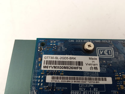 ASUS Nvidia GT730 2GB DDR5 PCIe Video Graphics Card GT730-SL-2GD5-BRK