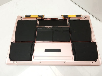 Apple MacBook A1534 2016 12' Rose Gold Battery Bottom Case Assembly 613-03891-A