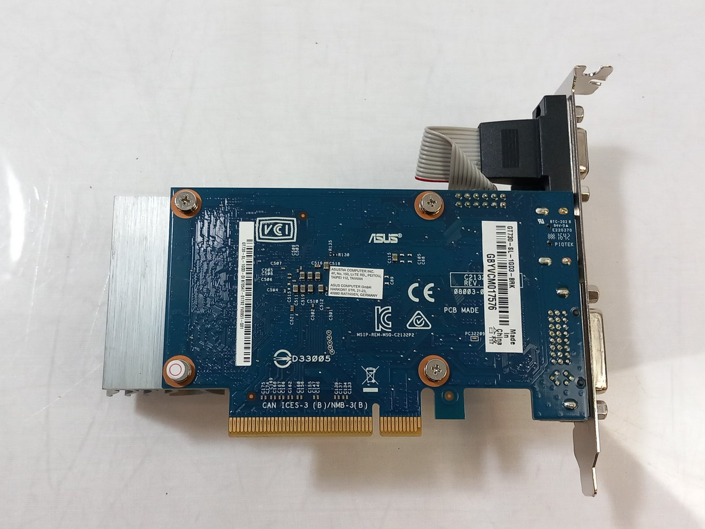 ASUS GT730 1GB DDR3 VGA/HDMI/DVI Video Graphics Card GT730-SL-1GD3-BRK