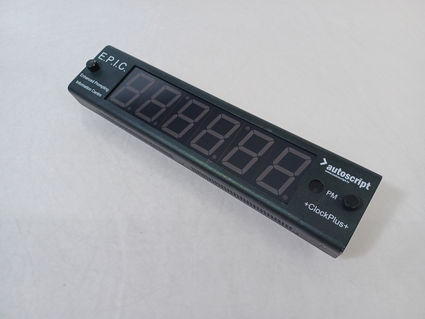 AutoScript E.P.I.C. +Clockplus+ Enhanced Prompting Information Centre