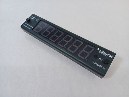 AutoScript E.P.I.C. +Clockplus+ Enhanced Prompting Information Centre