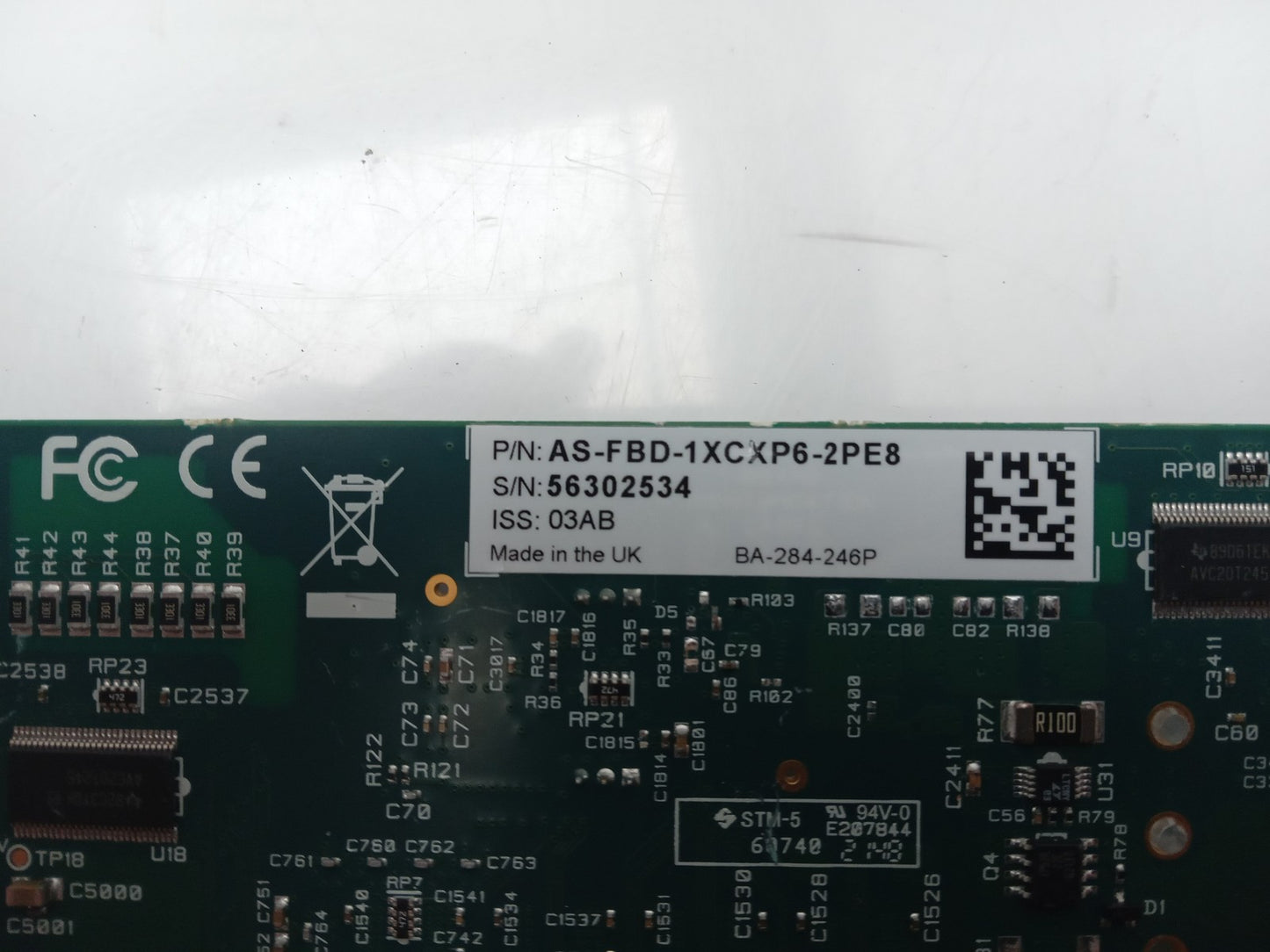 Active Silicon FireBird CXP Frame Grabber Card AS-FBD-1XCXP6-2PE8 - No Heatsink