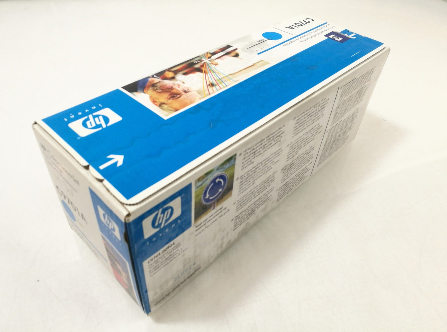 Genuine HP C9701A Cyan Toner Print Cartridge for LaserJet 1500 2500