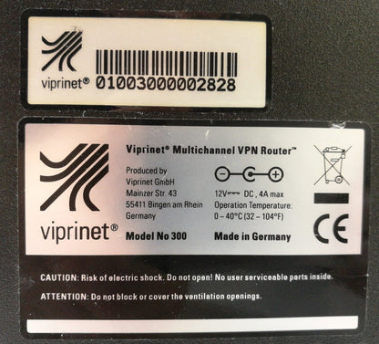 Viprinet 300 Multichannel VPN Router 3x Viprinet 4G Europe II Modules