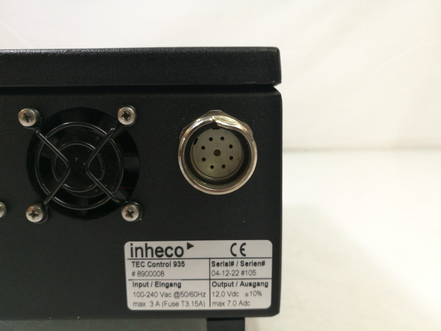 Watlow Inheco Tec Control 935 Temperature Controller