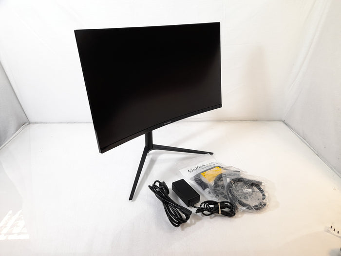 ViewSonic VX2718-PC-MHDJ 27" HDMI DP 1920x1080 Curved Gaming Monitor Stand & PSU