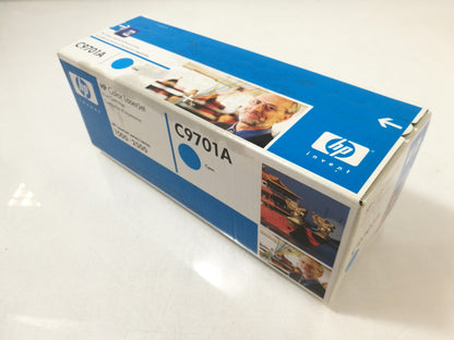 Genuine HP C9701A Cyan Toner Print Cartridge for LaserJet 1500 2500