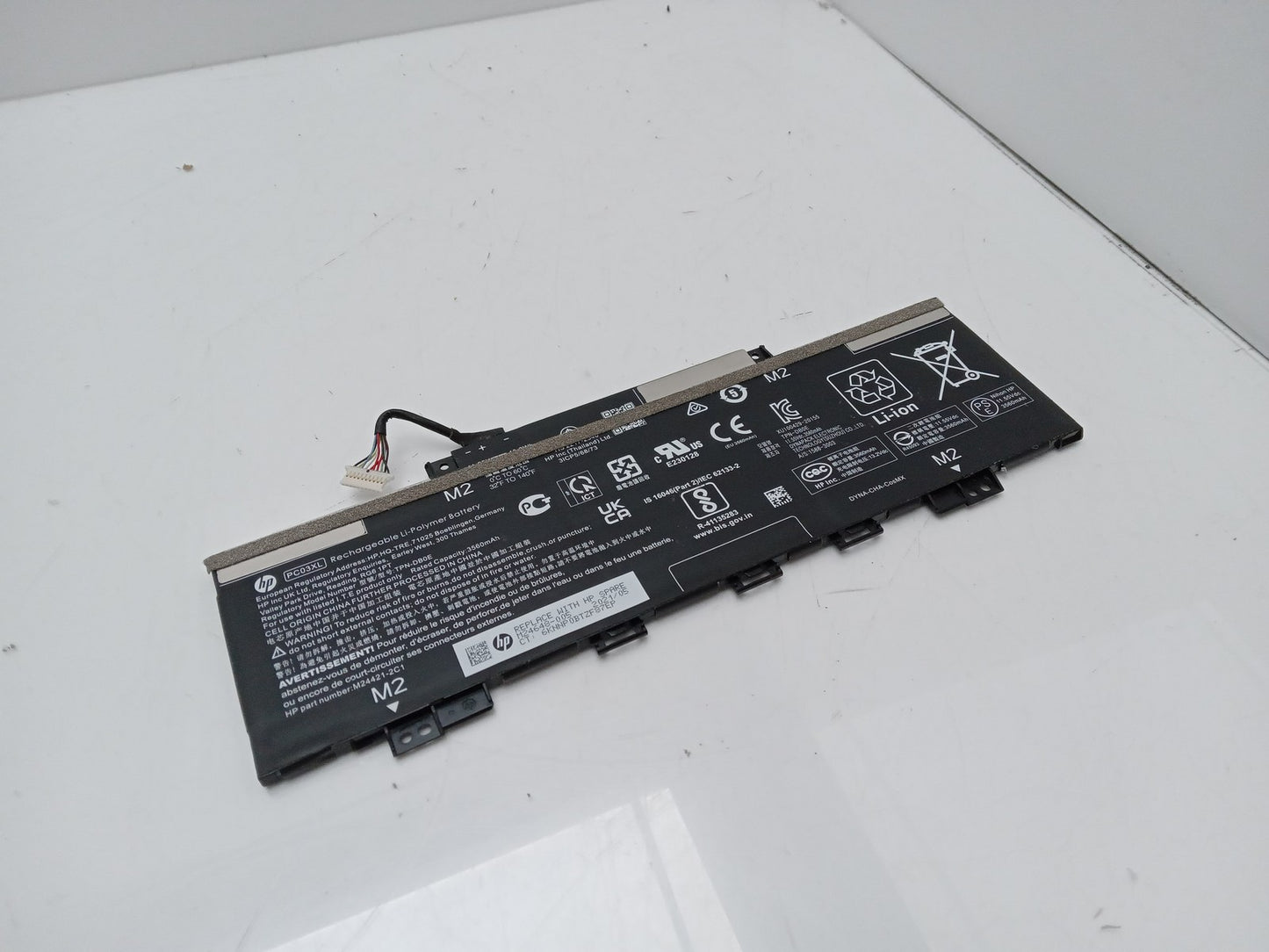 HP 43Wh 11.5V 3560mAh Replacement Laptop Battery PC03XL