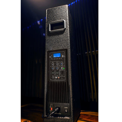 Powerwerks P3 PWRP3 Portable 120W Bluetooth Active PA Column Speaker w/ Stand