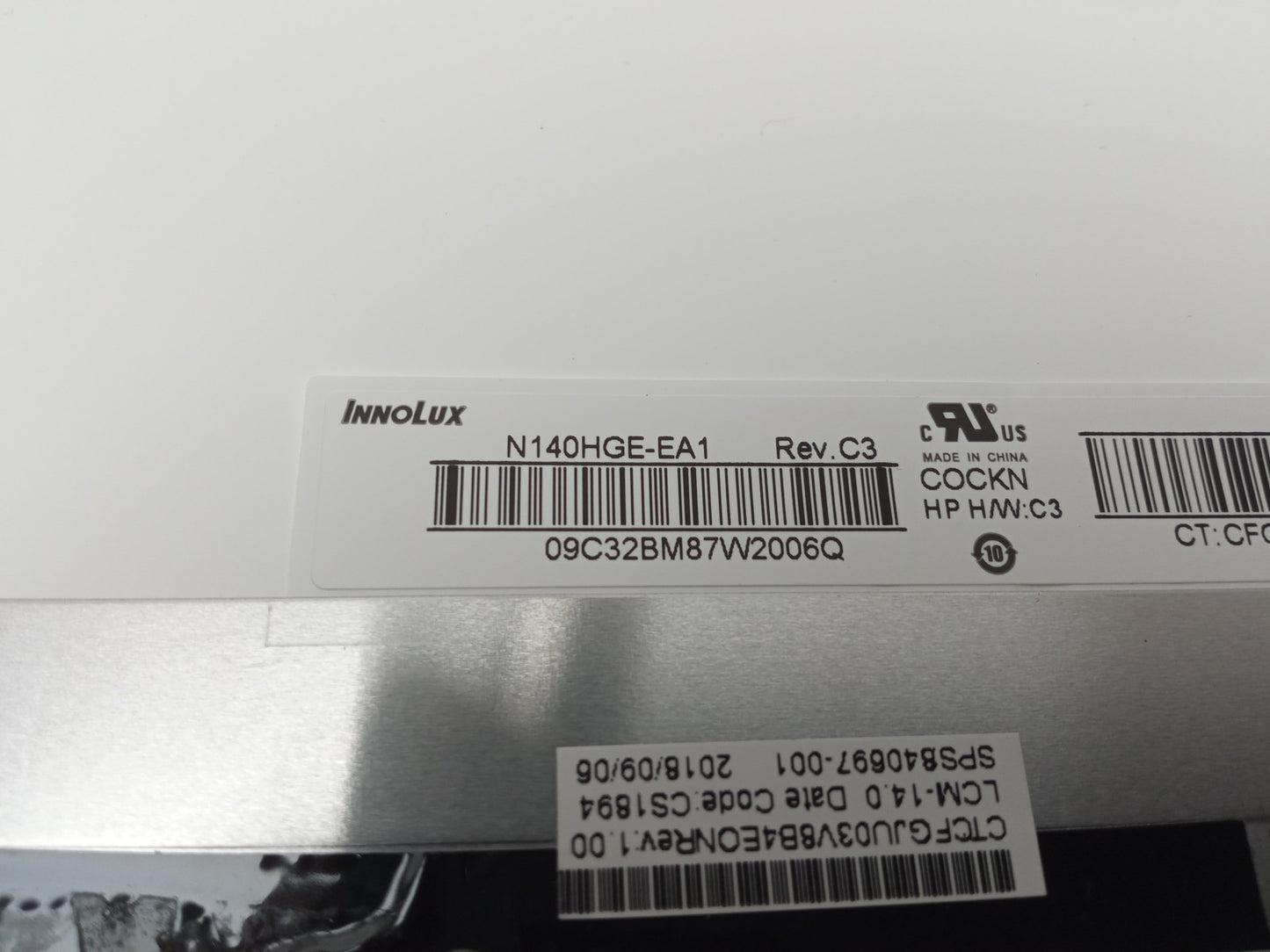 Innolux N140HGE-EA1 Rev.C3 14" Laptop Replacement LCD Display Panel