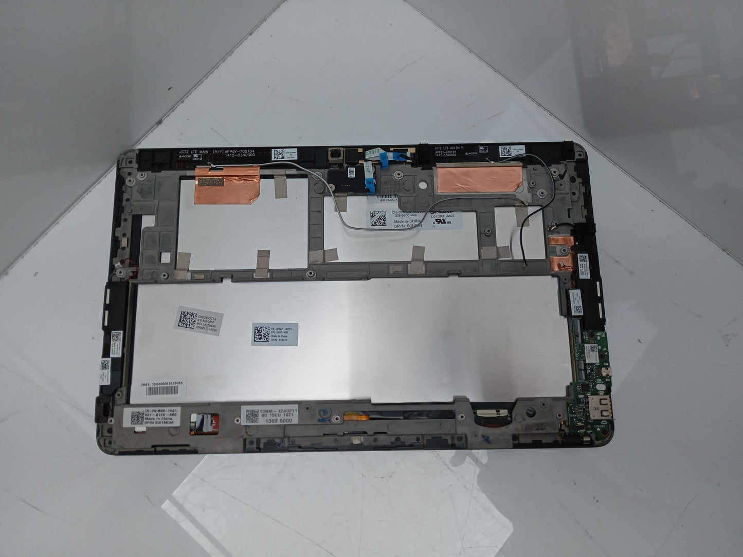 Dell Venue 11 Pro LQ108M1JW02 12'' Replacement LCD Tablet Screen Panel 029VJT