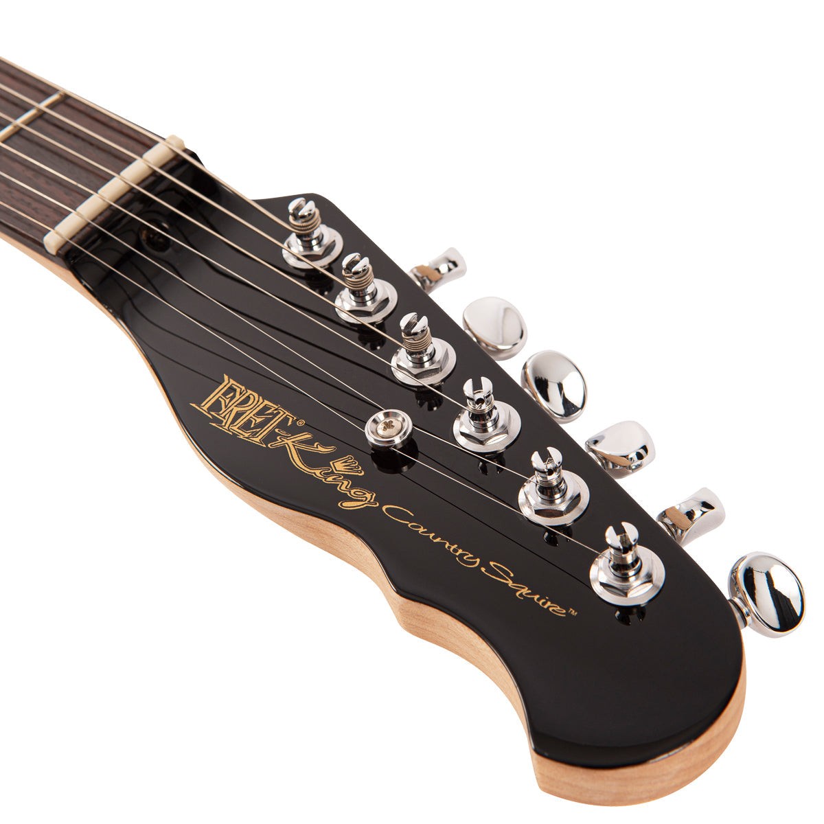 Fret-King Country Squire Stealth Electric Guitar ~ Candy Apple Red